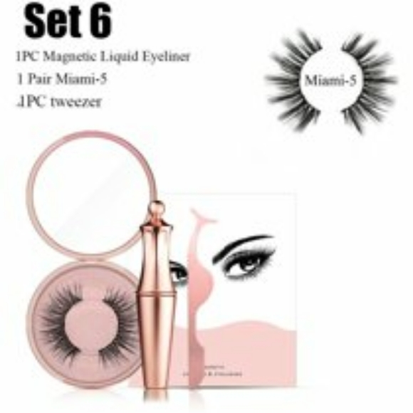 Magnetic Eyeliner w/Mink Lashes - Picture 6 of 8